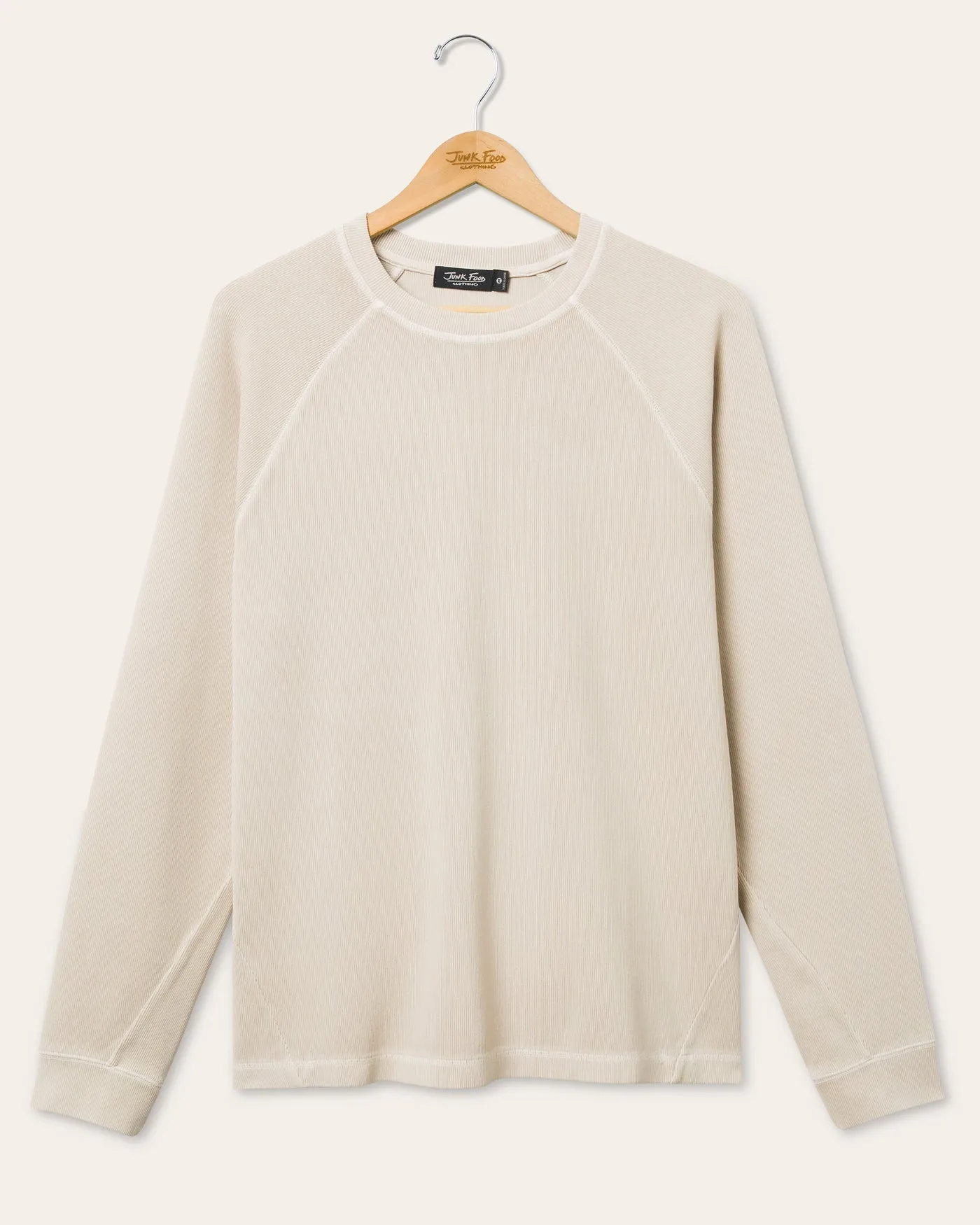 Heavy Knit Ribbed Raglan sold by Junk Food Clothing