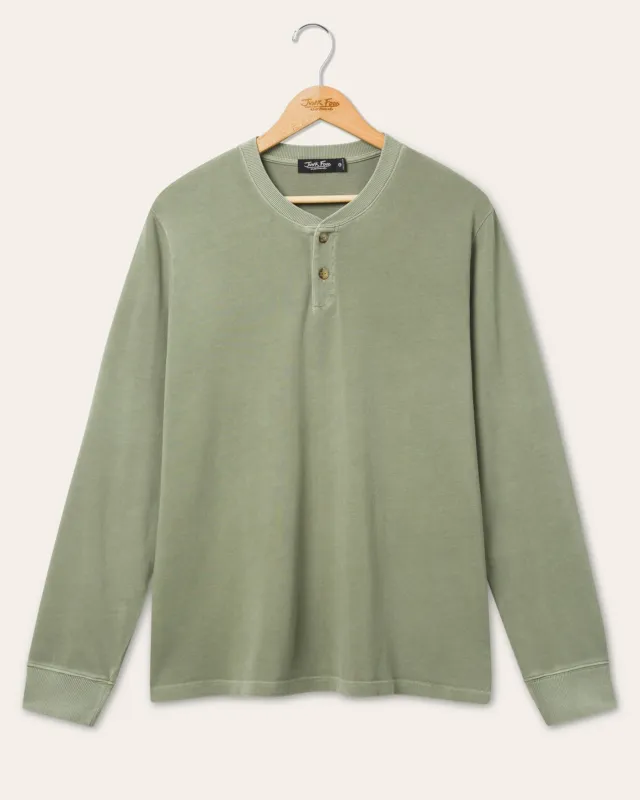 Henley Jersey Long Sleeve sold by Junk Food Clothing