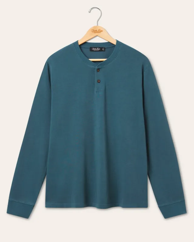 Henley Jersey Long Sleeve sold by Junk Food Clothing