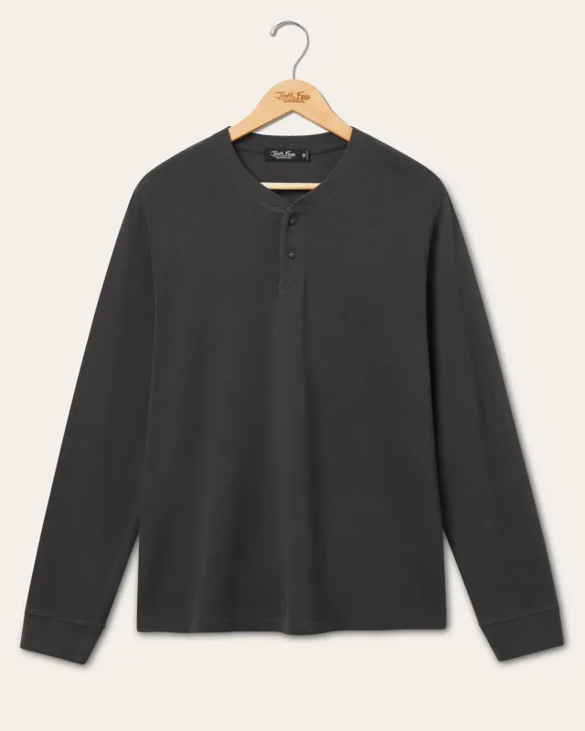 Henley Jersey Long Sleeve sold by Junk Food Clothing