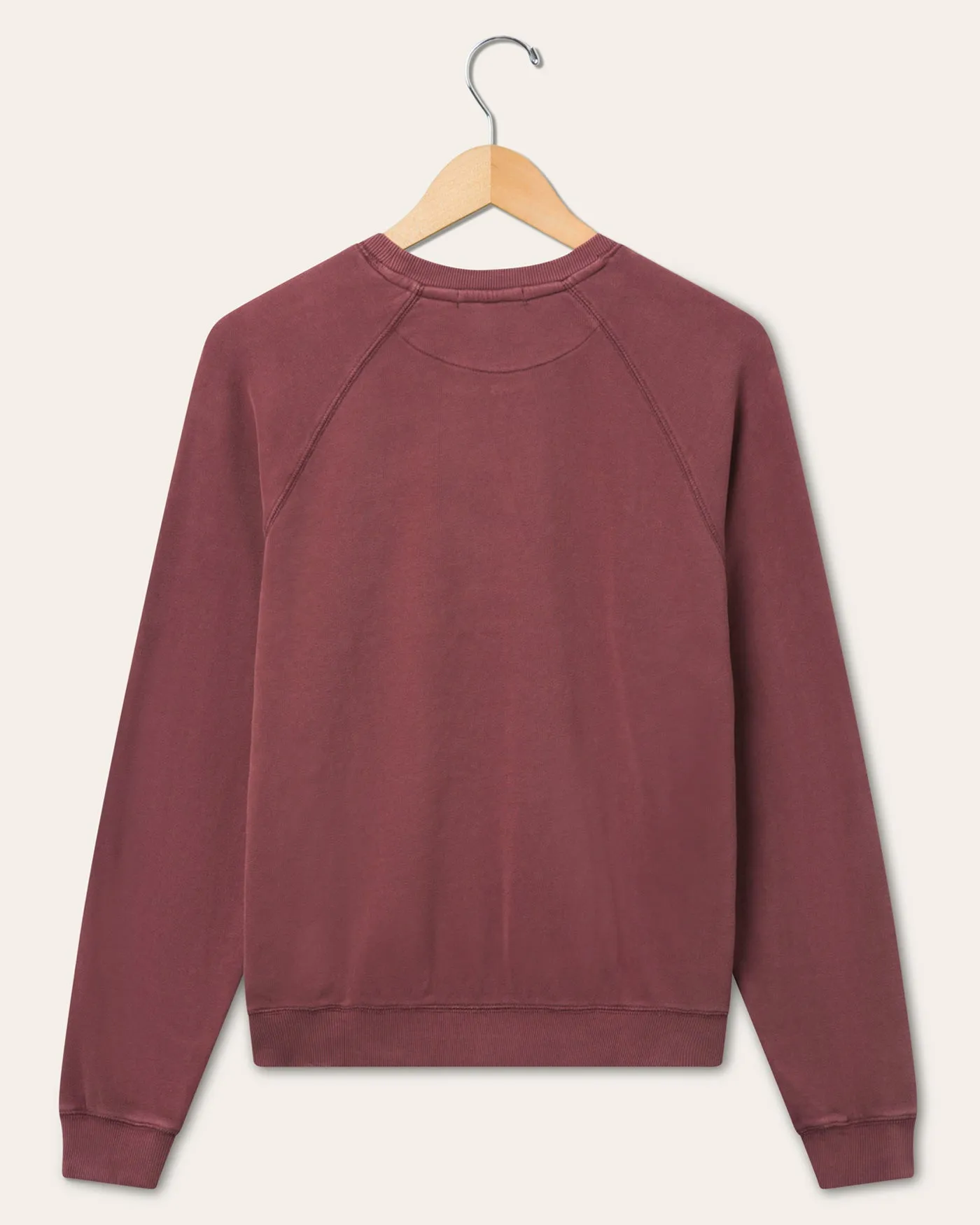 Women's French Terry Raglan Crew Fleece sold by Junk Food Clothing product image thumbnail 2