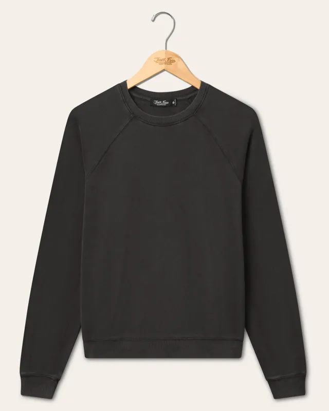 Women's French Terry Raglan Crew Fleece sold by Junk Food Clothing