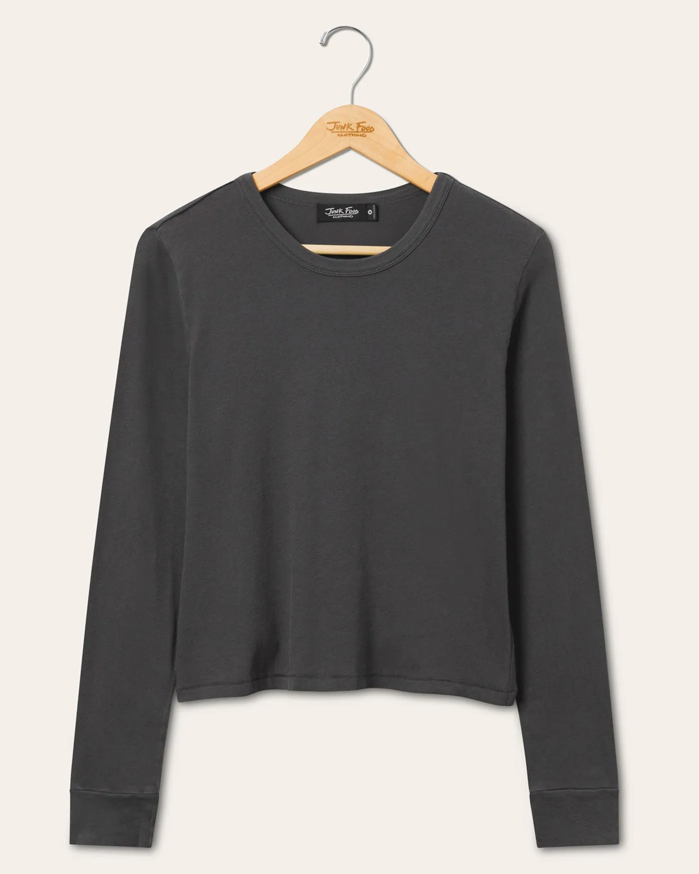 Women's Long Sleeve Crew Tee sold by Junk Food Clothing