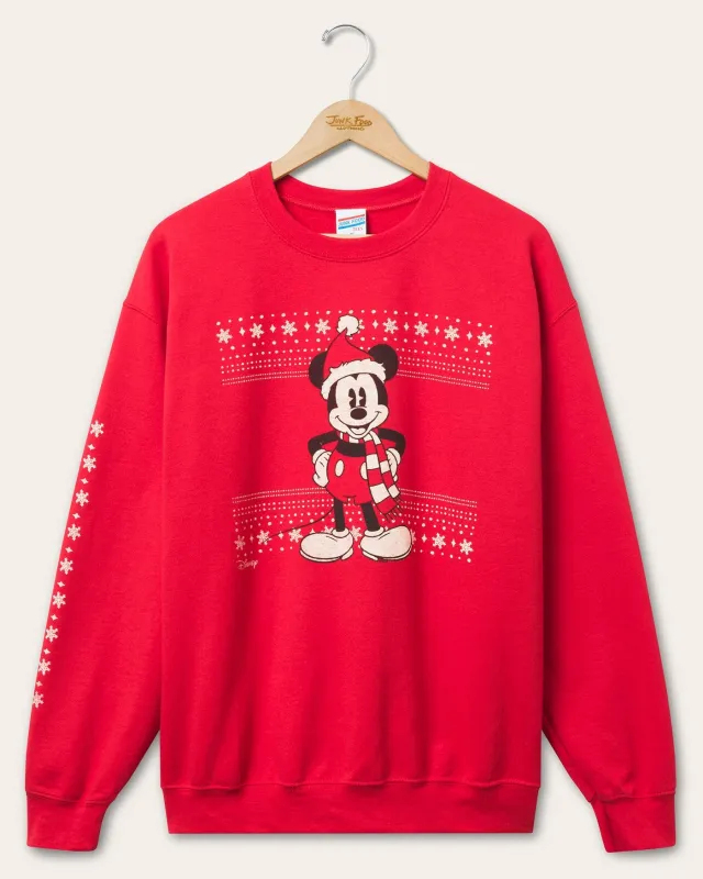 Winter Wear Mickey Flea Market Fleece sold by Junk Food Clothing