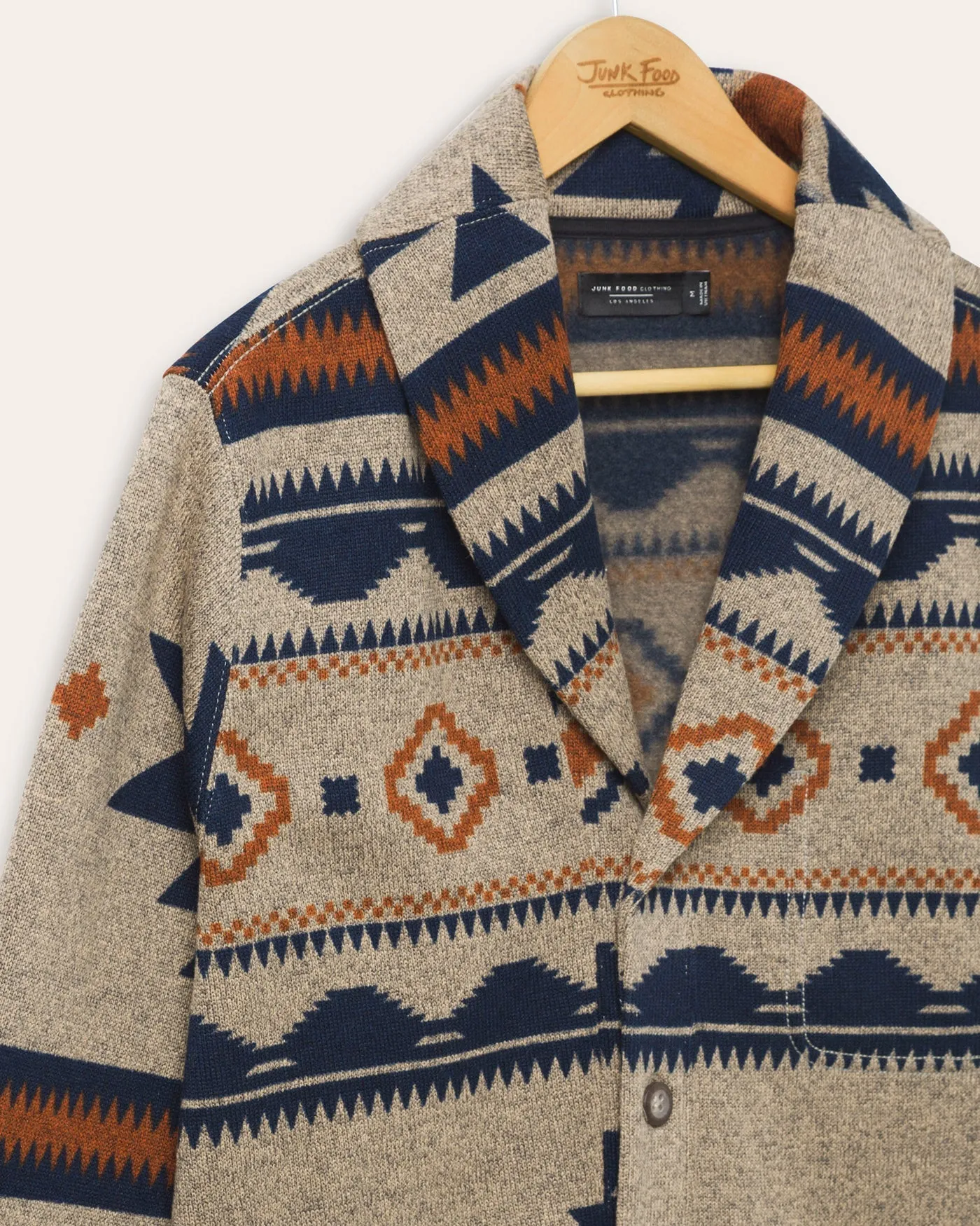 Harper Sweater Fleece Cardigan sold by Junk Food Clothing product image thumbnail 3
