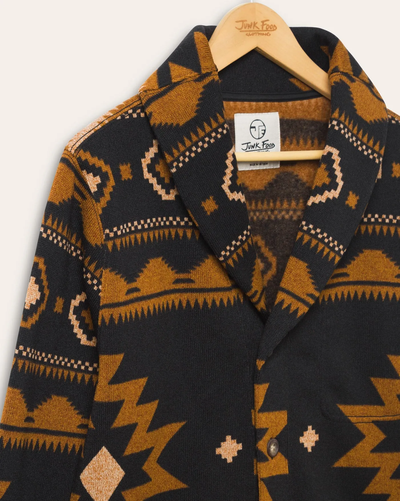 Harper Sweater Fleece Cardigan sold by Junk Food Clothing product image thumbnail 3