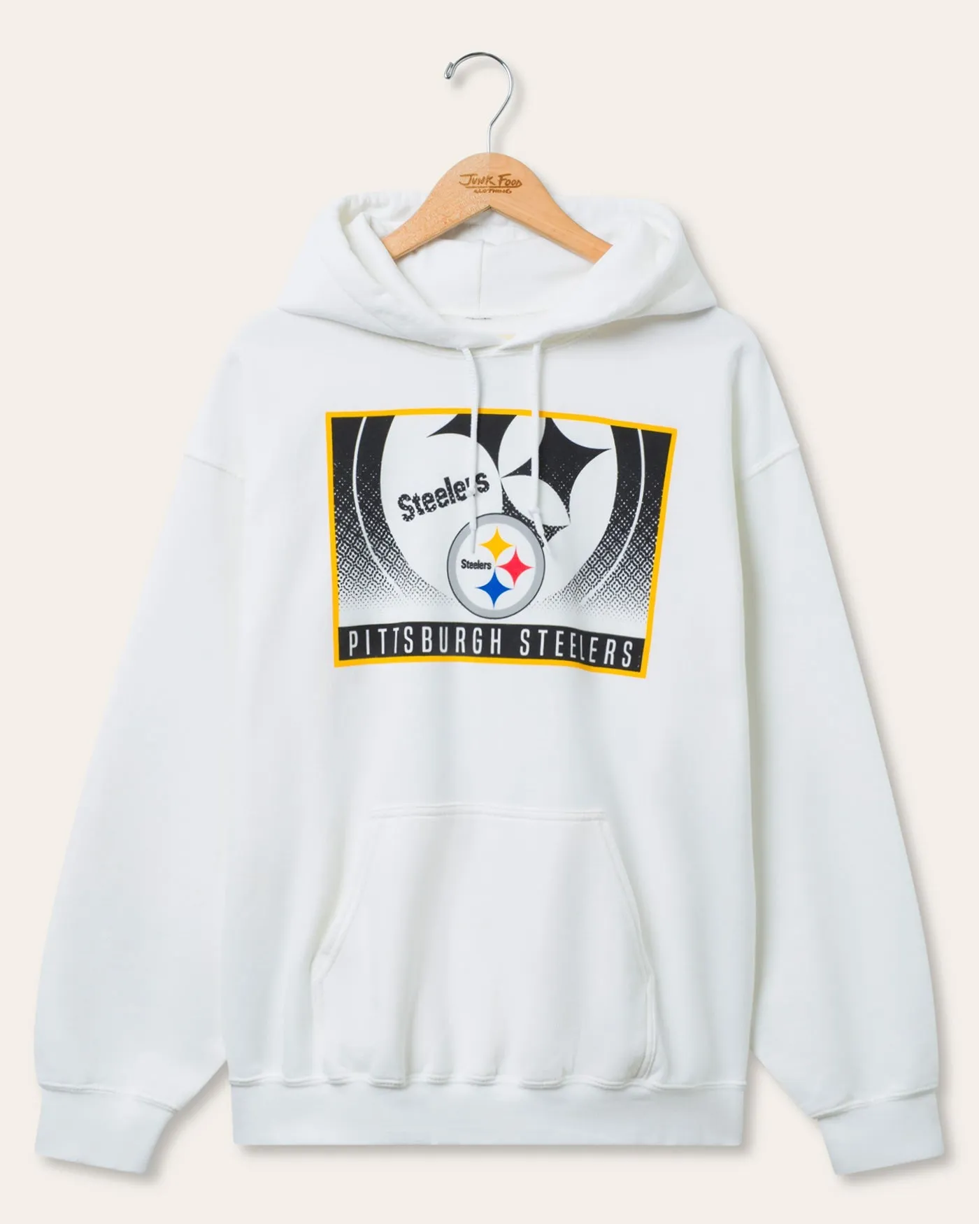 Pittsburgh Steelers Zone Flea Market Hoodie sold by Junk Food Clothing