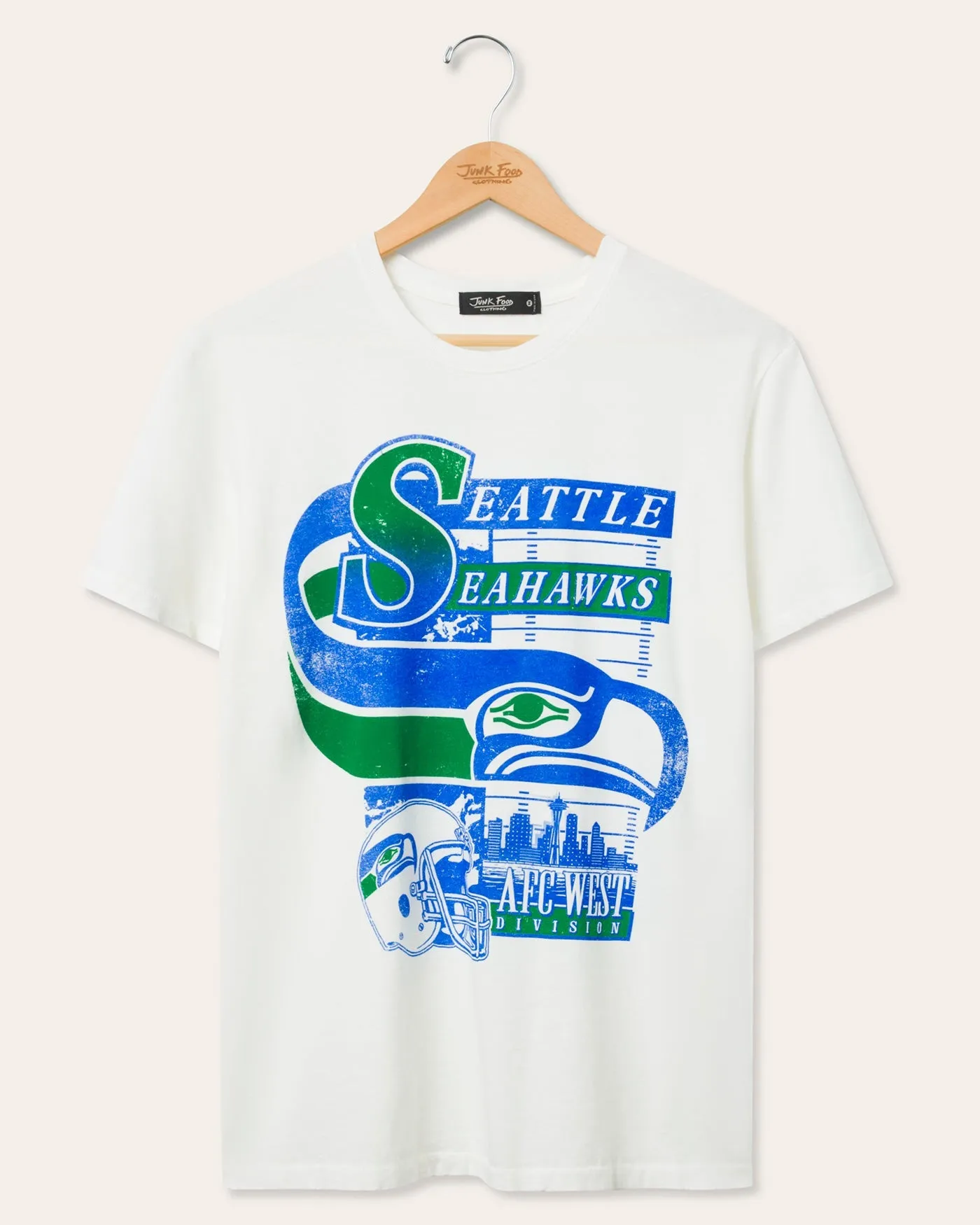 Seattle Seahawks Elite Vintage Tee sold by Junk Food Clothing