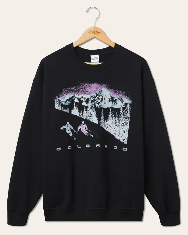 Colorado Slopes Flea Market Fleece sold by Junk Food Clothing