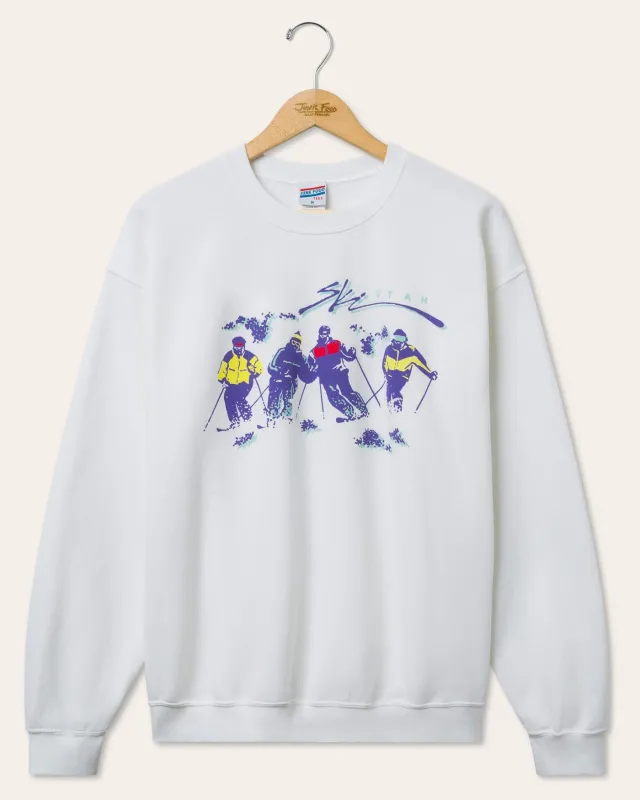 Ski Utah Flea Market Fleece sold by Junk Food Clothing