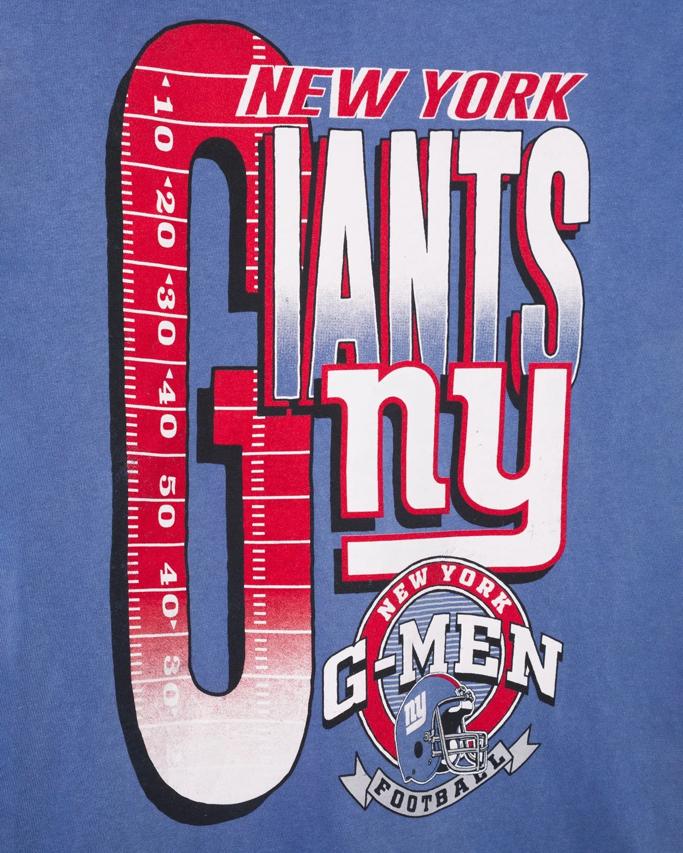New York Giants G-Men Vintage Tee sold by Junk Food Clothing product image thumbnail 3