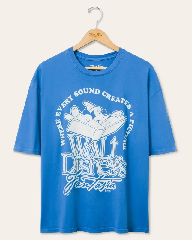 Fantasia Sound Creates a Picture Oversized Tee sold by Junk Food Clothing