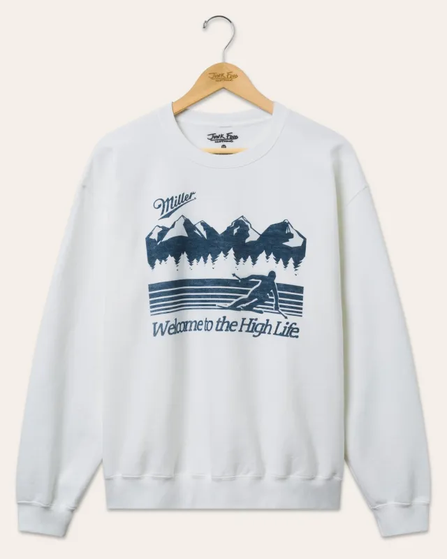 Miller High Life Skiier Flea Market Fleece sold by Junk Food Clothing