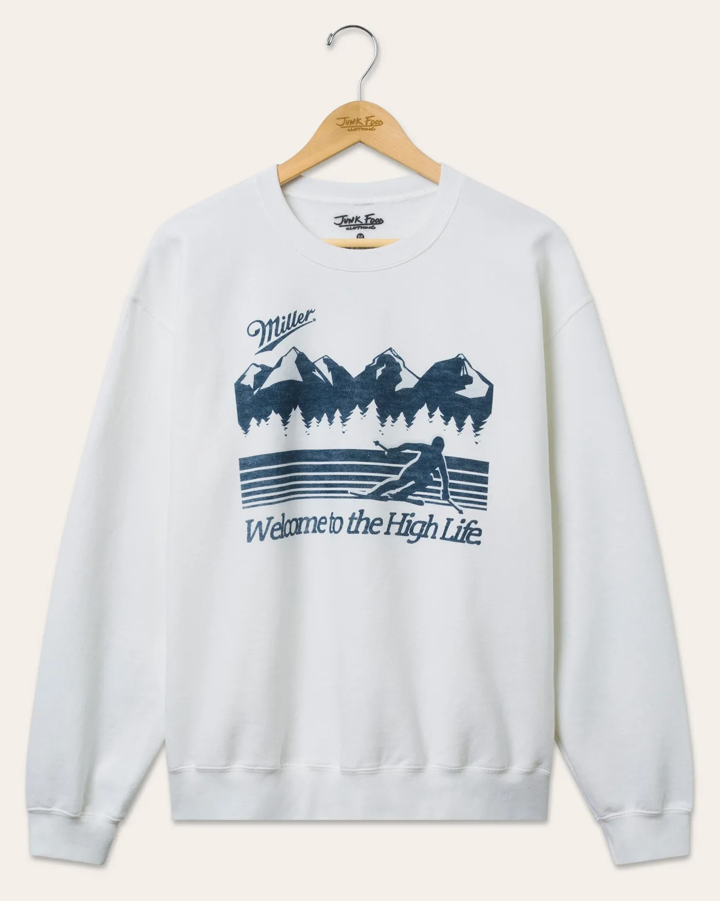 Miller High Life Skiier Flea Market Fleece sold by Junk Food Clothing