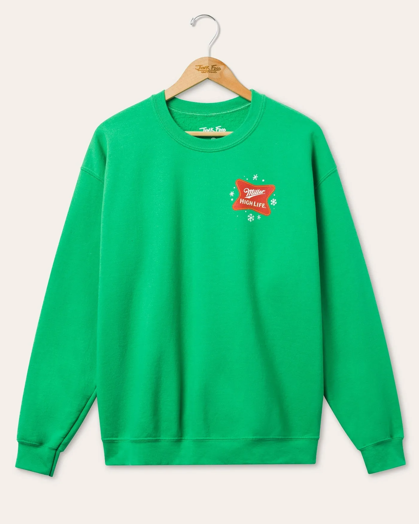 Miller High Life Let it Snow Flea Market Fleece sold by Junk Food Clothing