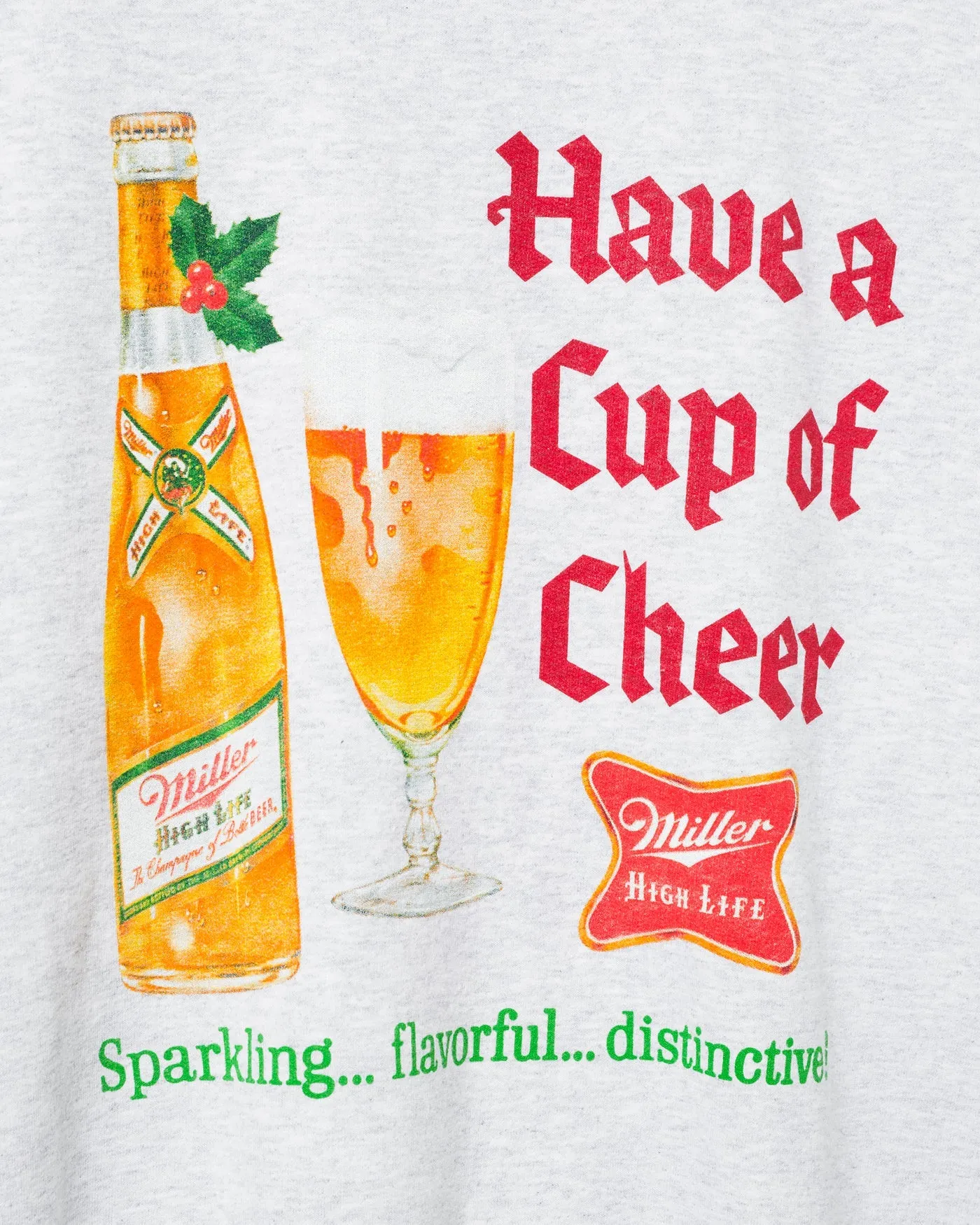 Miller High Life Have a Cup of Cheer Flea Market Fleece sold by Junk Food Clothing product image thumbnail 3