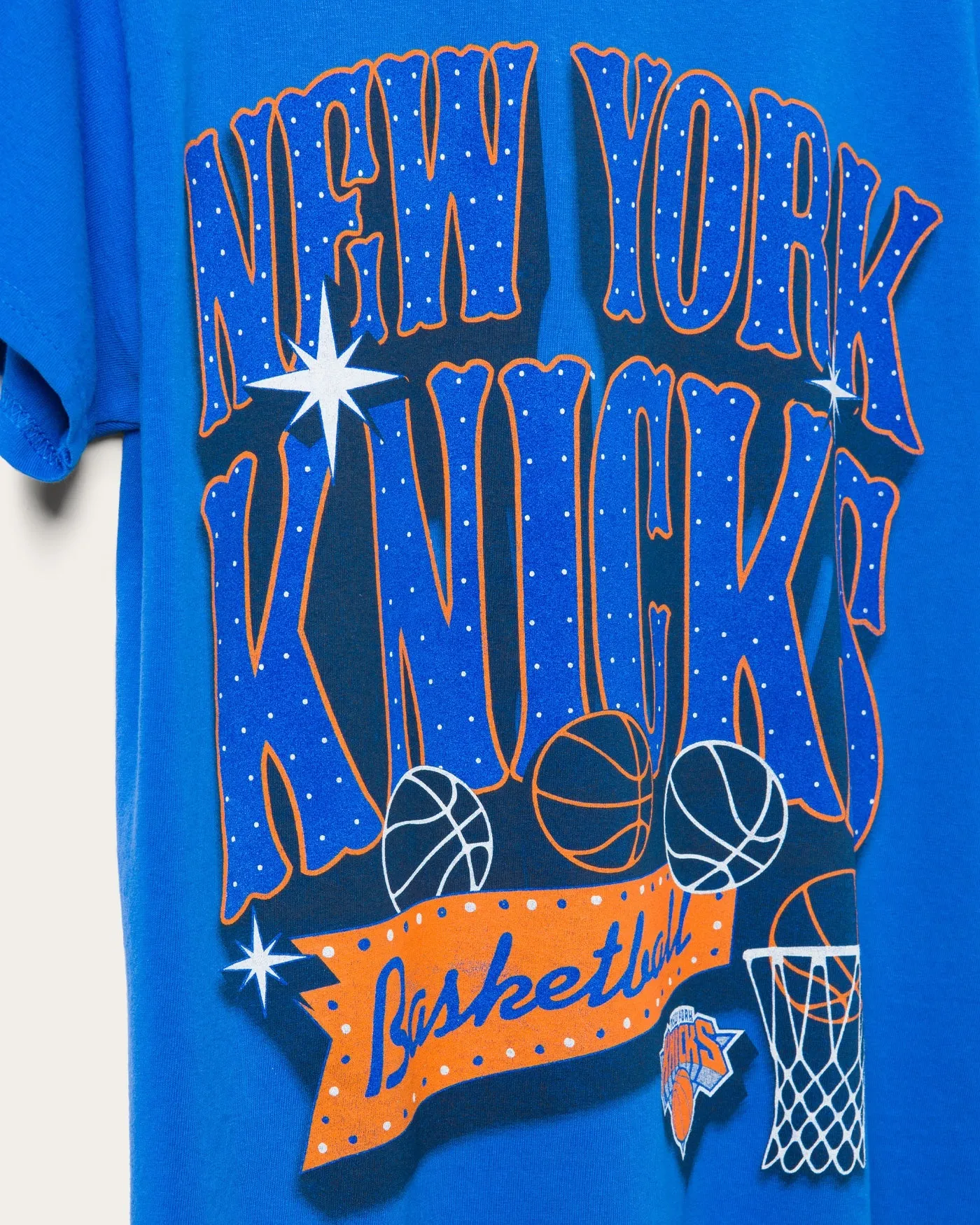 Knicks Bright Lights Tee sold by Junk Food Clothing product image thumbnail 4