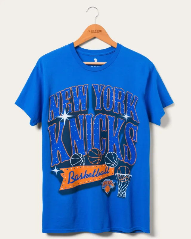 Kith for the New York Knicks Skyline Vintage Tee - Light