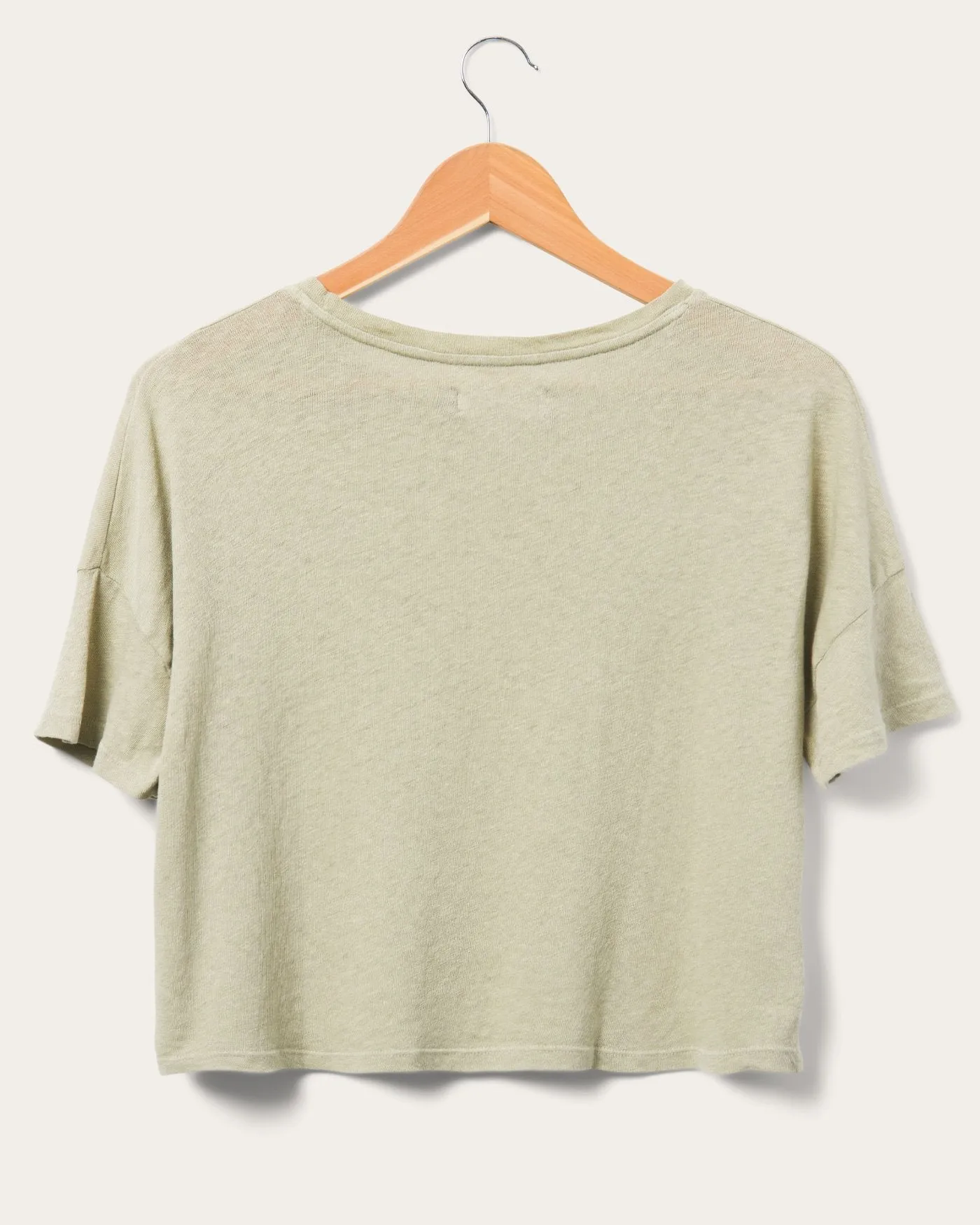 Women's Linen Crop Tee sold by Junk Food Clothing product image thumbnail 3