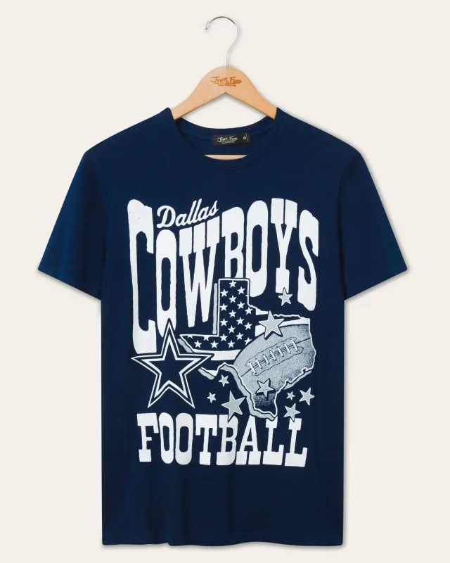 Dallas Cowboys Texas Vintage Tee sold by Junk Food Clothing