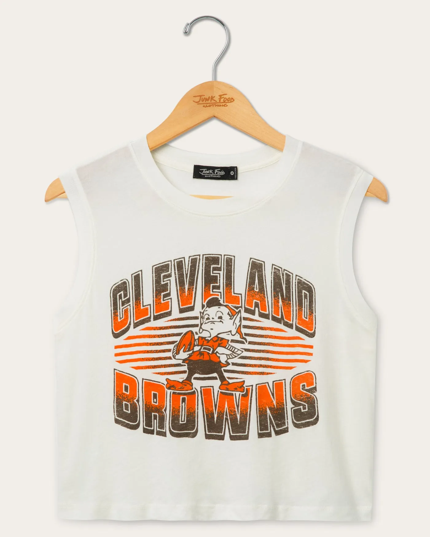 Women's Cleveland Browns Tank sold by Junk Food Clothing