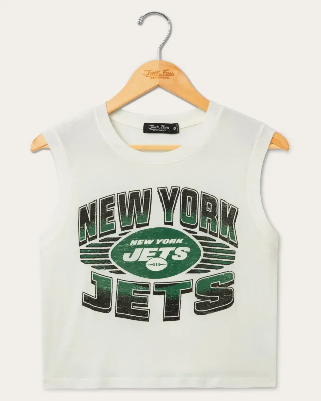 Women's New York Jets Tank sold by Junk Food Clothing
