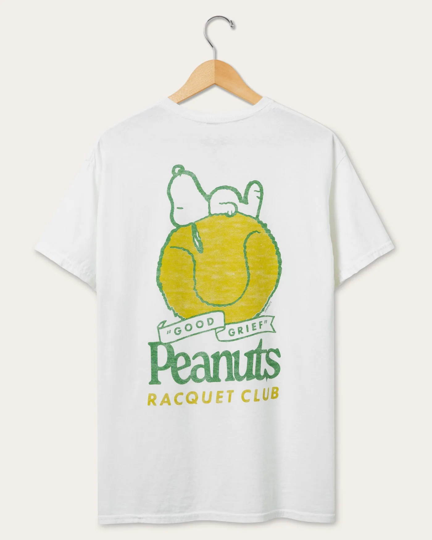 Peanuts Raquetball Club Flea Market Tee sold by Junk Food Clothing product image thumbnail 2