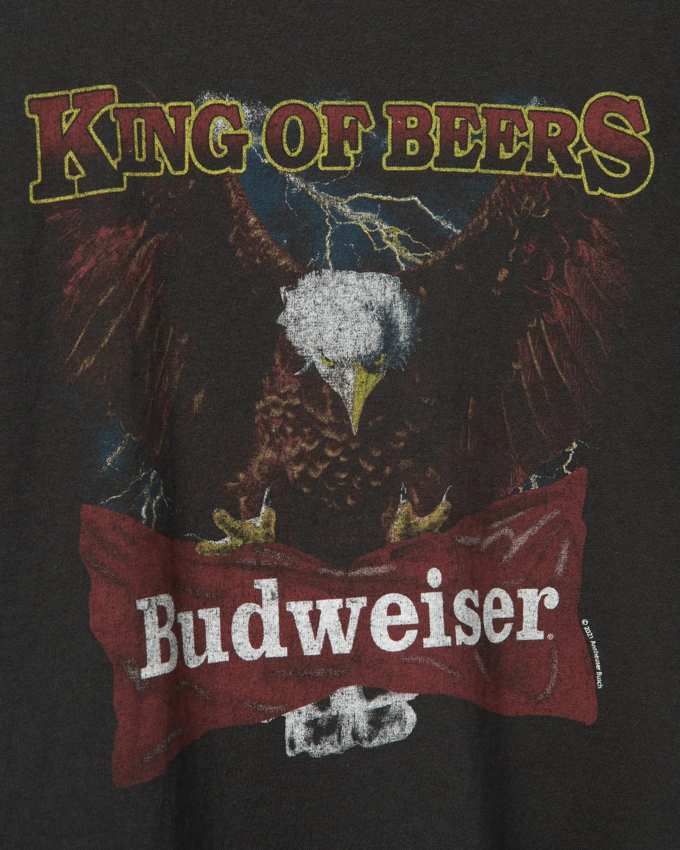 Budweiser King of Beers Flea Market Tee sold by Junk Food Clothing product image thumbnail 3