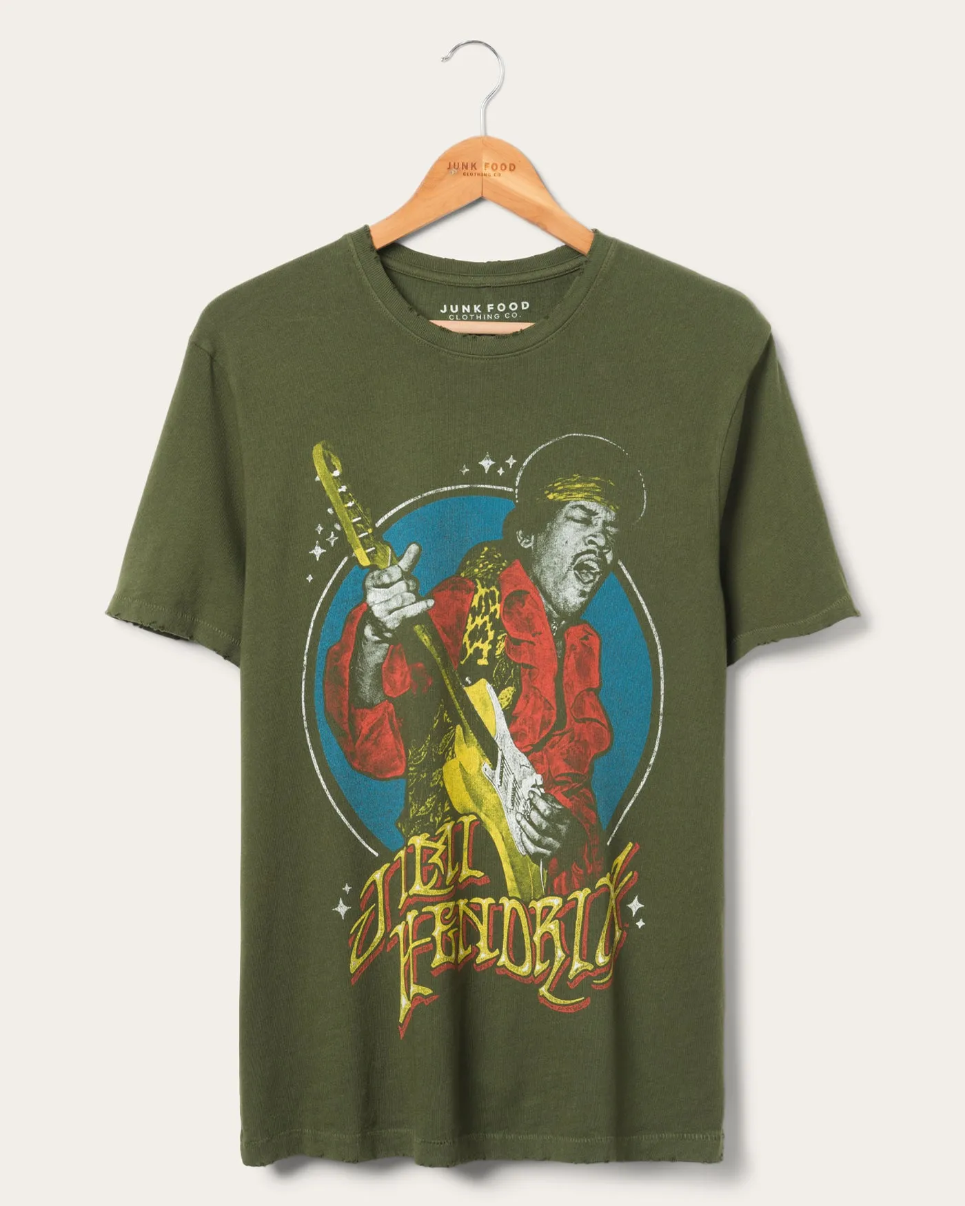 Jimi Hendrix Vintage Tee sold by Junk Food Clothing