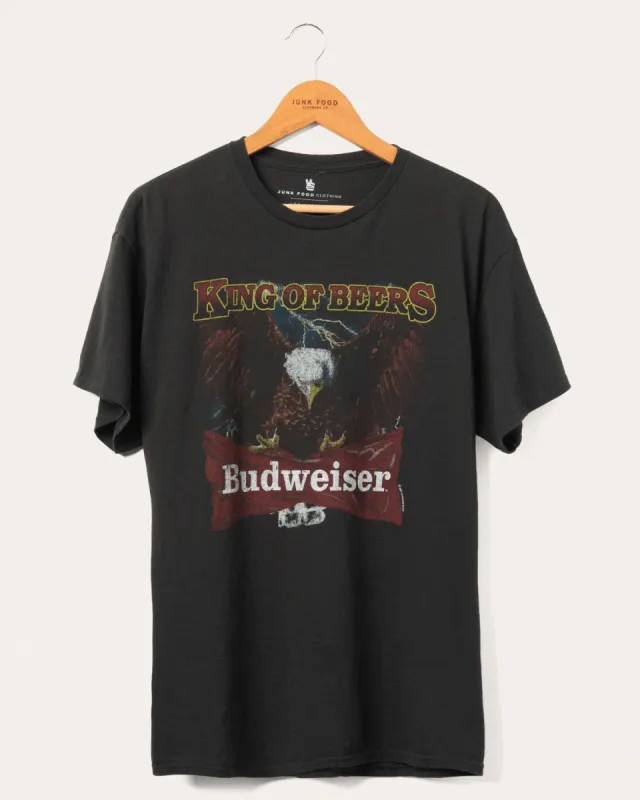 Budweiser King of Beers Flea Market Tee sold by Junk Food Clothing