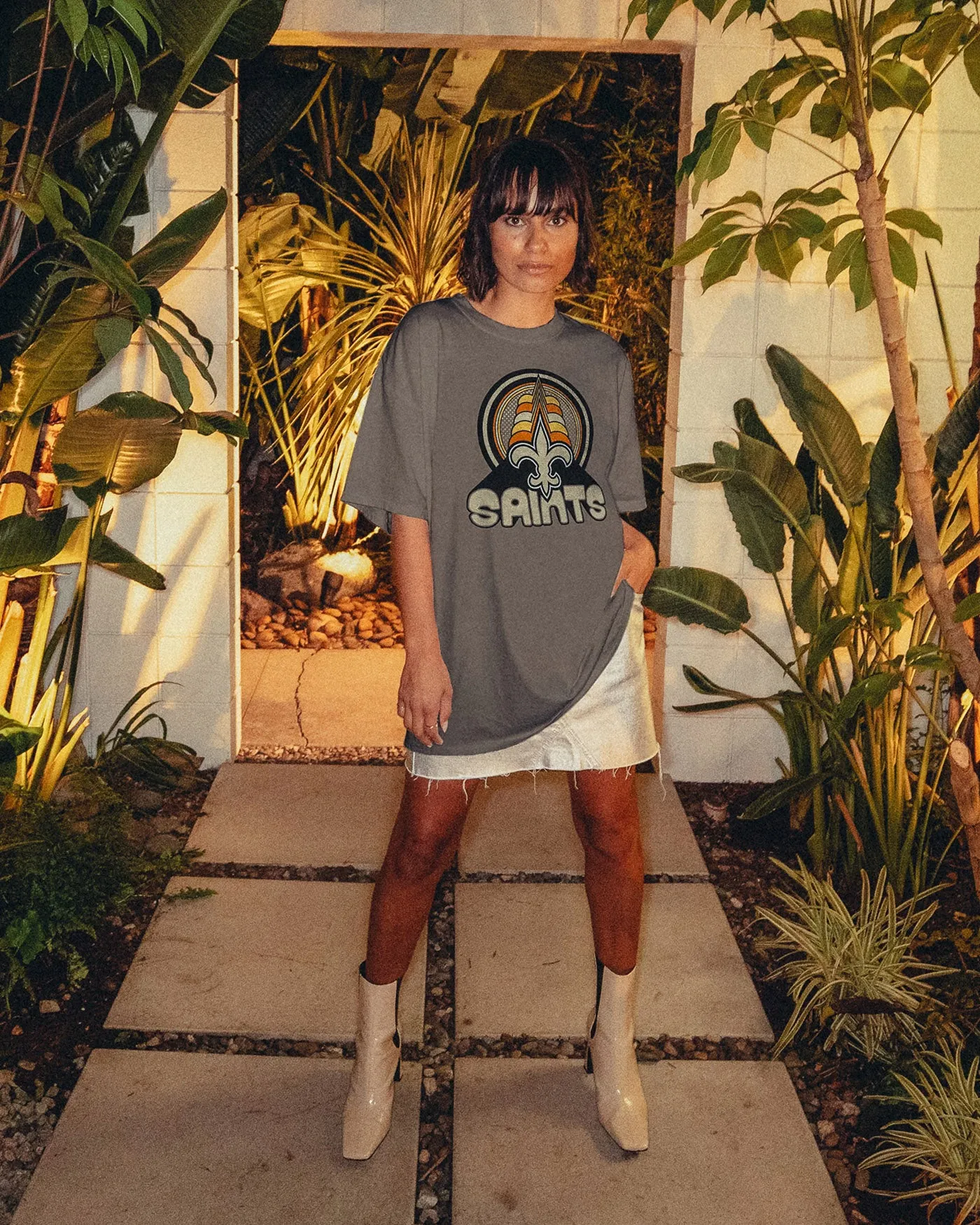 NFL Infinite Vibe Saints Fan Tee sold by Junk Food Clothing product image thumbnail 2