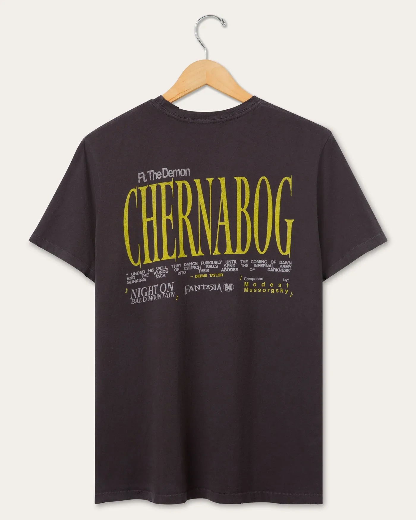Fantasia Chernabog Vintage Tee sold by Junk Food Clothing product image thumbnail 2