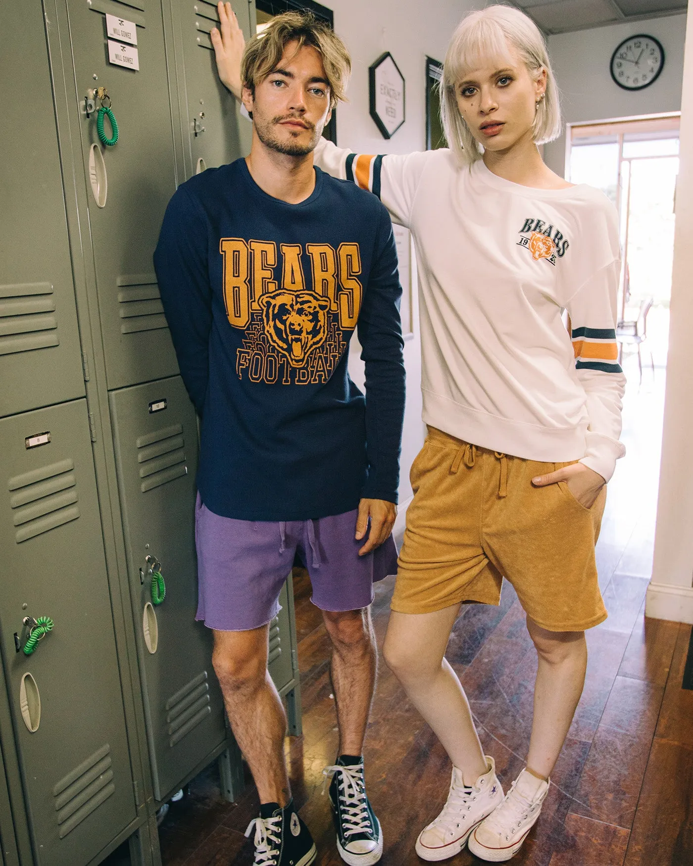 Womens Bears Kickoff Crew sold by Junk Food Clothing product image thumbnail 3