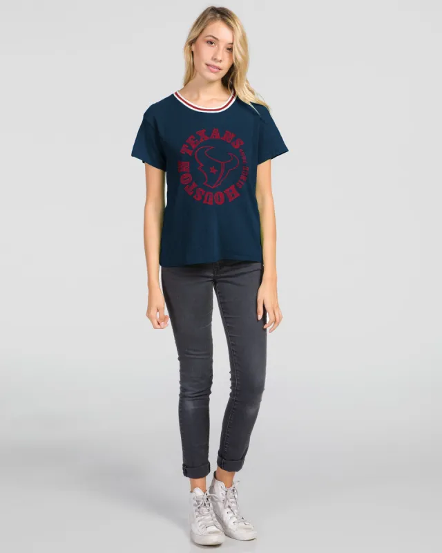 WOMENS TEXANS KICKOFF CREW sold by Junk Food Clothing