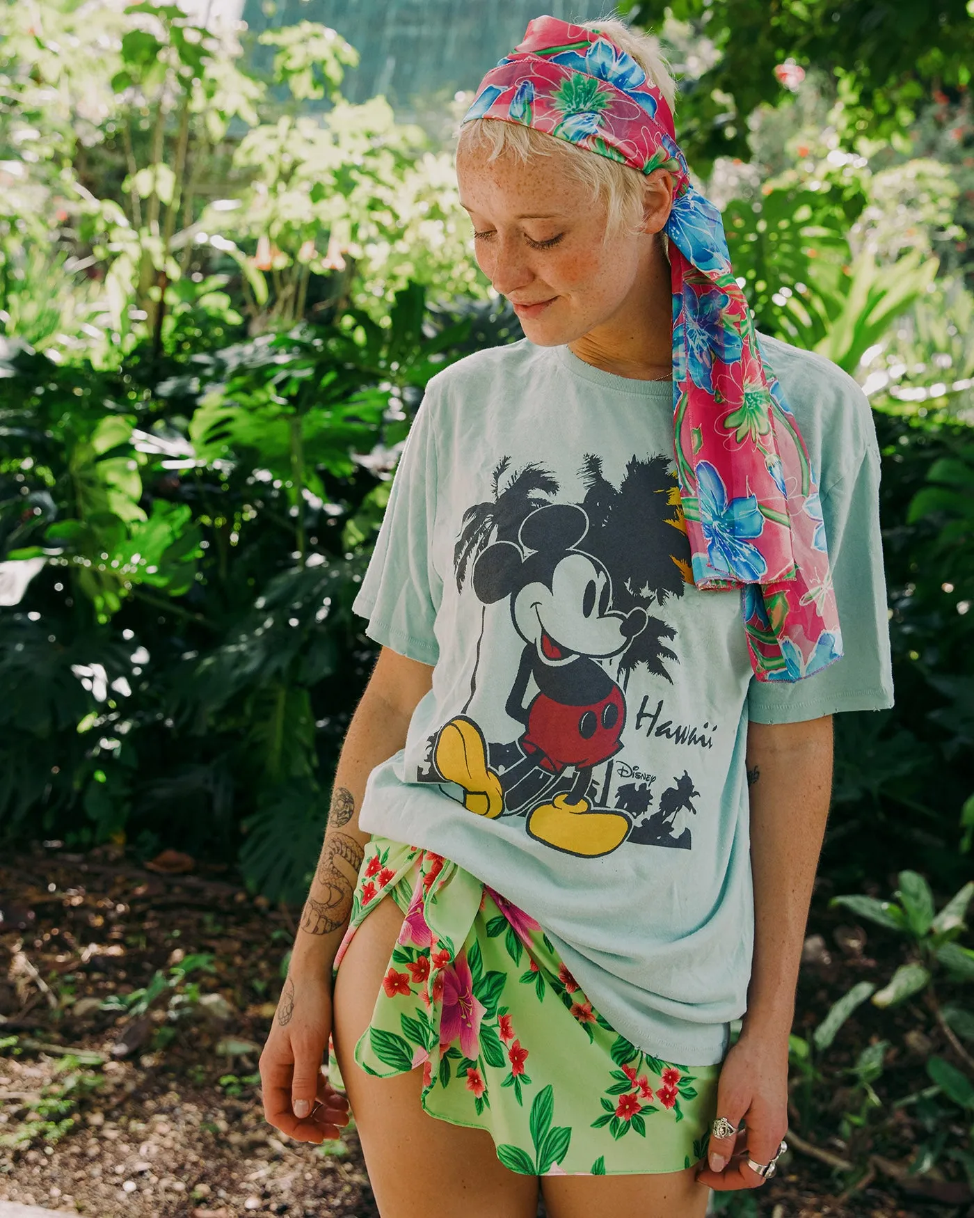 Mickey Hawaii Vintage Tee sold by Junk Food Clothing product image thumbnail 3