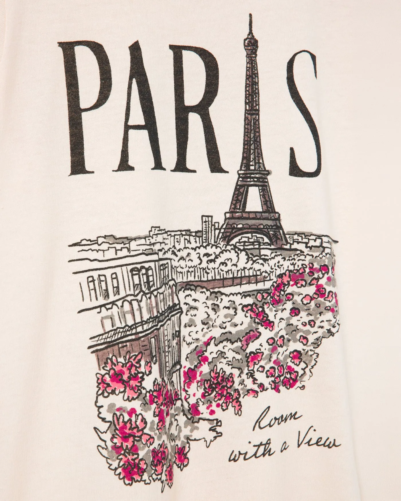 Women's Paris Room With a View Original Tee sold by Junk Food Clothing product image thumbnail 3