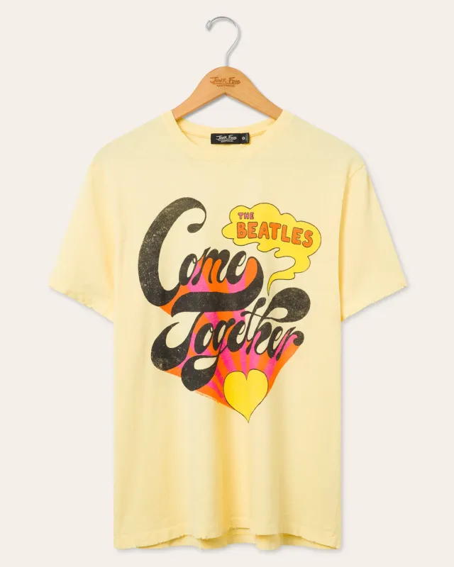 The Beatles Come Together Vintage Tee sold by Junk Food Clothing