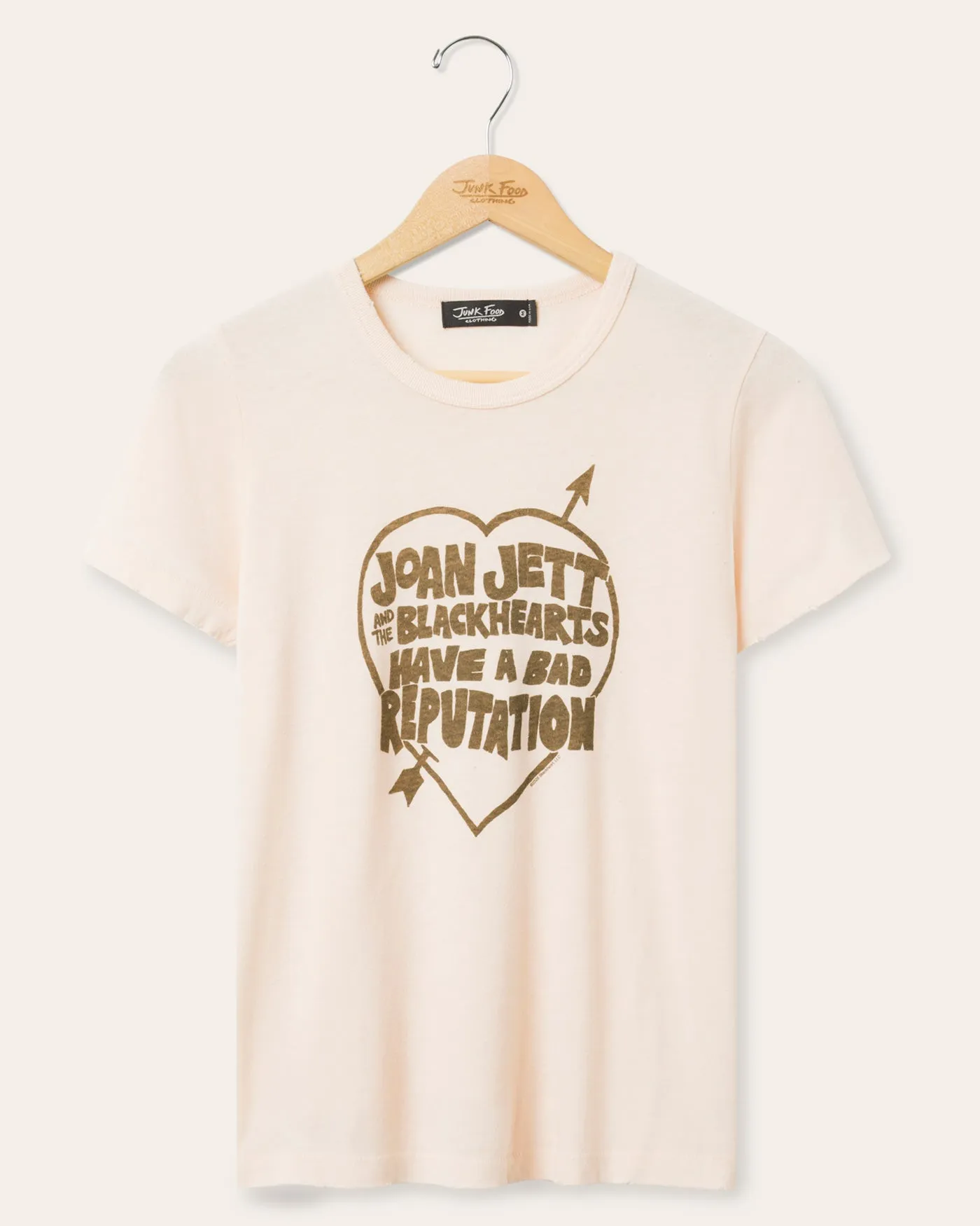Women's Joan Jett Bad Reputation Original Tee sold by Junk Food Clothing