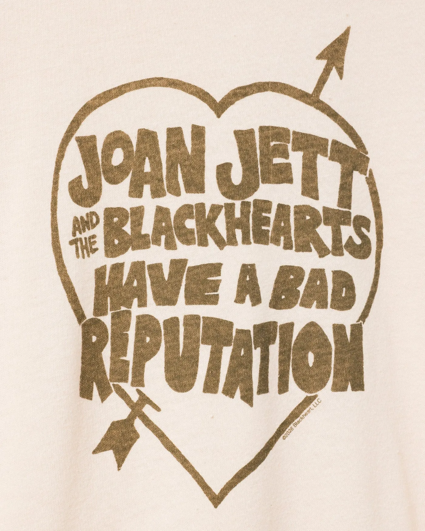 Women's Joan Jett Bad Reputation Original Tee sold by Junk Food Clothing product image thumbnail 3
