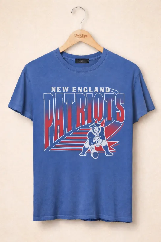 Women's New England Patriots Vintage Tee sold by Junk Food Clothing