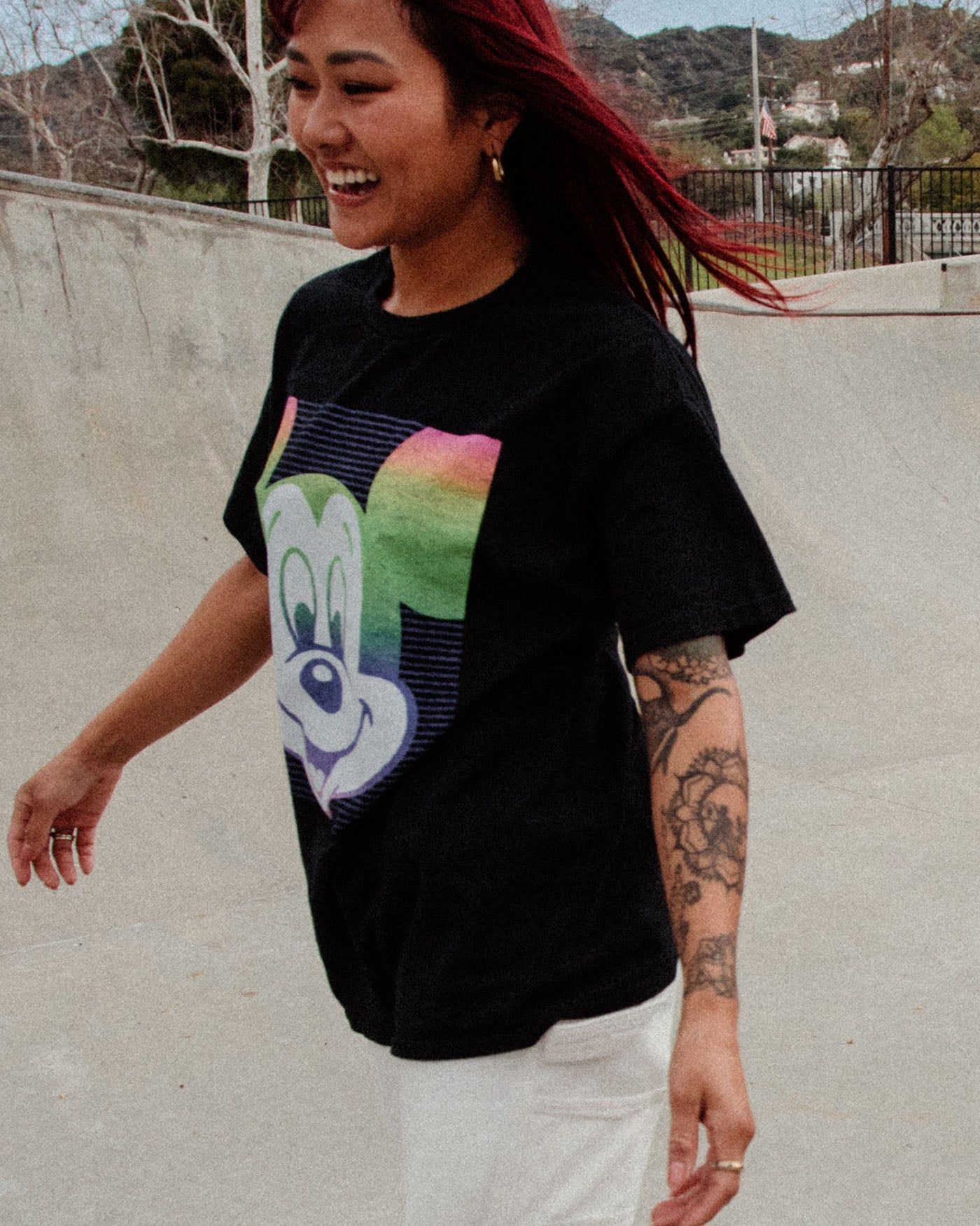 Mickey Mouse Face Flea Market Tee sold by Junk Food Clothing product image thumbnail 2