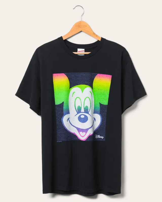 Mickey Face Flea Market Tee sold by Junk Food Clothing