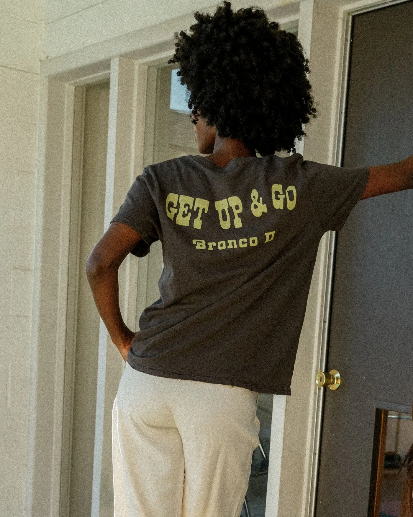 Women's Bronco Get Up and Go Vintage Tee sold by Junk Food Clothing product image thumbnail 3