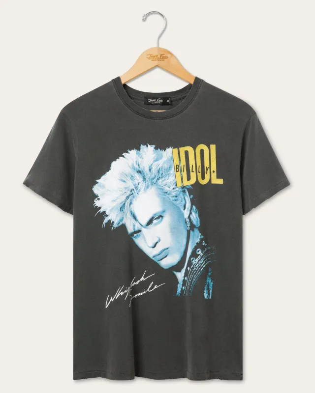 Billy Idol 1987 North American Tour Vintage Tee sold by Junk Food Clothing