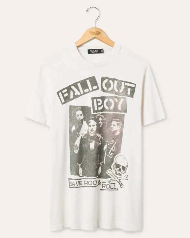 Fallout Boy Save Rock and Roll Vintage Tee made by Junk Food Clothing
