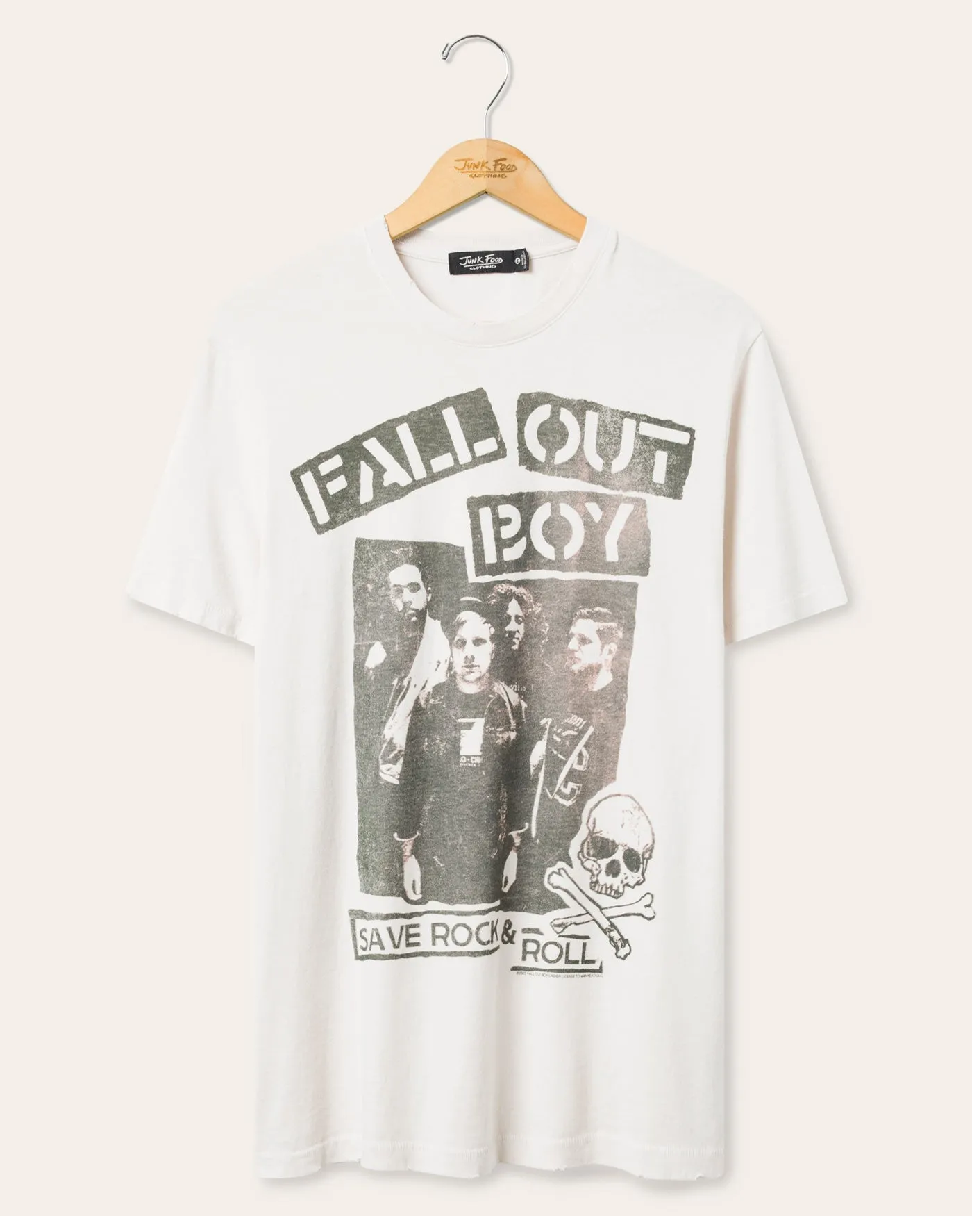 Fallout Boy Save Rock and Roll Vintage Tee sold by Junk Food Clothing
