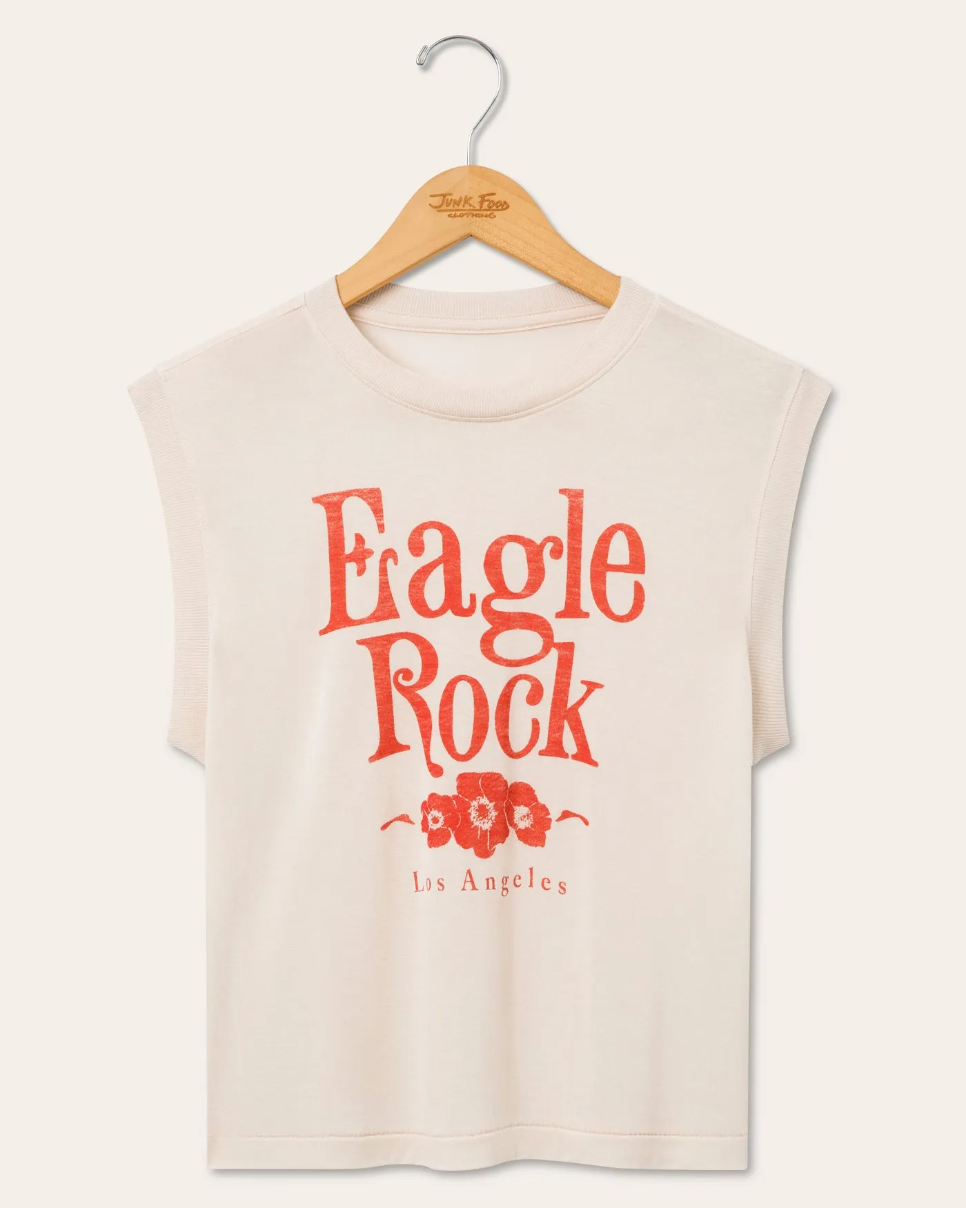 Women's Eagle Rock Vintage Tissue Tank sold by Junk Food Clothing