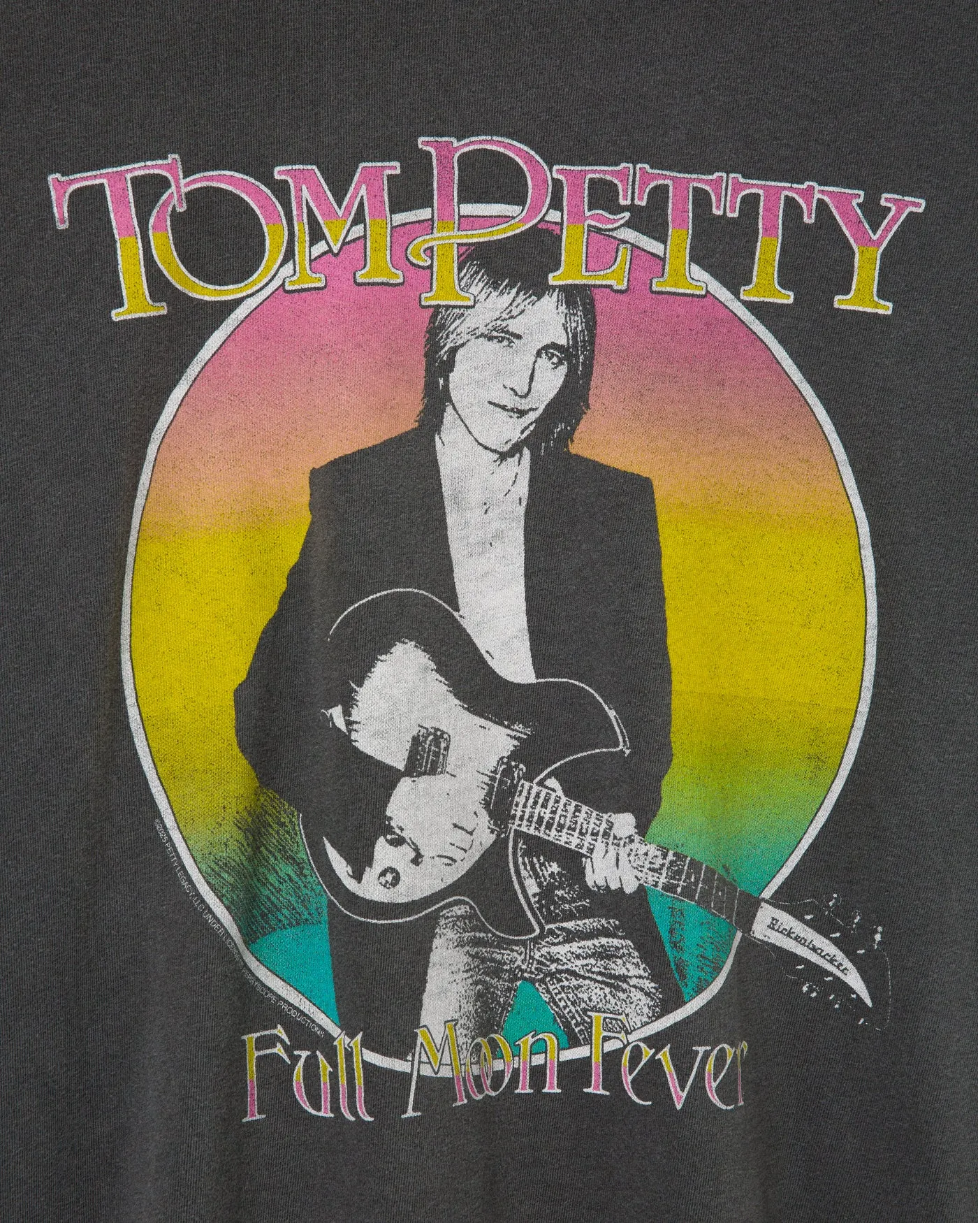 Tom Petty Full Moon Fever Flea Market Tee sold by Junk Food Clothing product image thumbnail 4