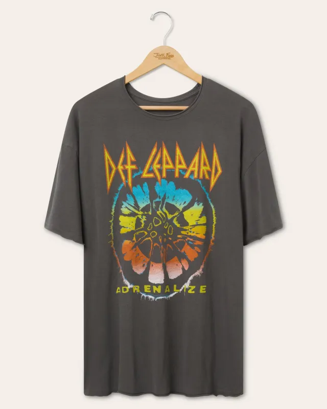 Def Leppard Adrenalize Biggie Tee made by Junk Food Clothing