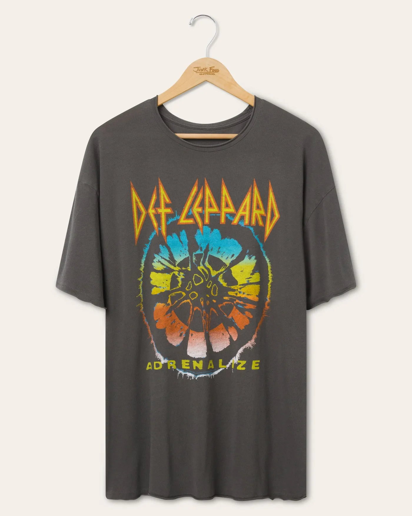 Def Leppard Adrenalize Biggie Tee sold by Junk Food Clothing